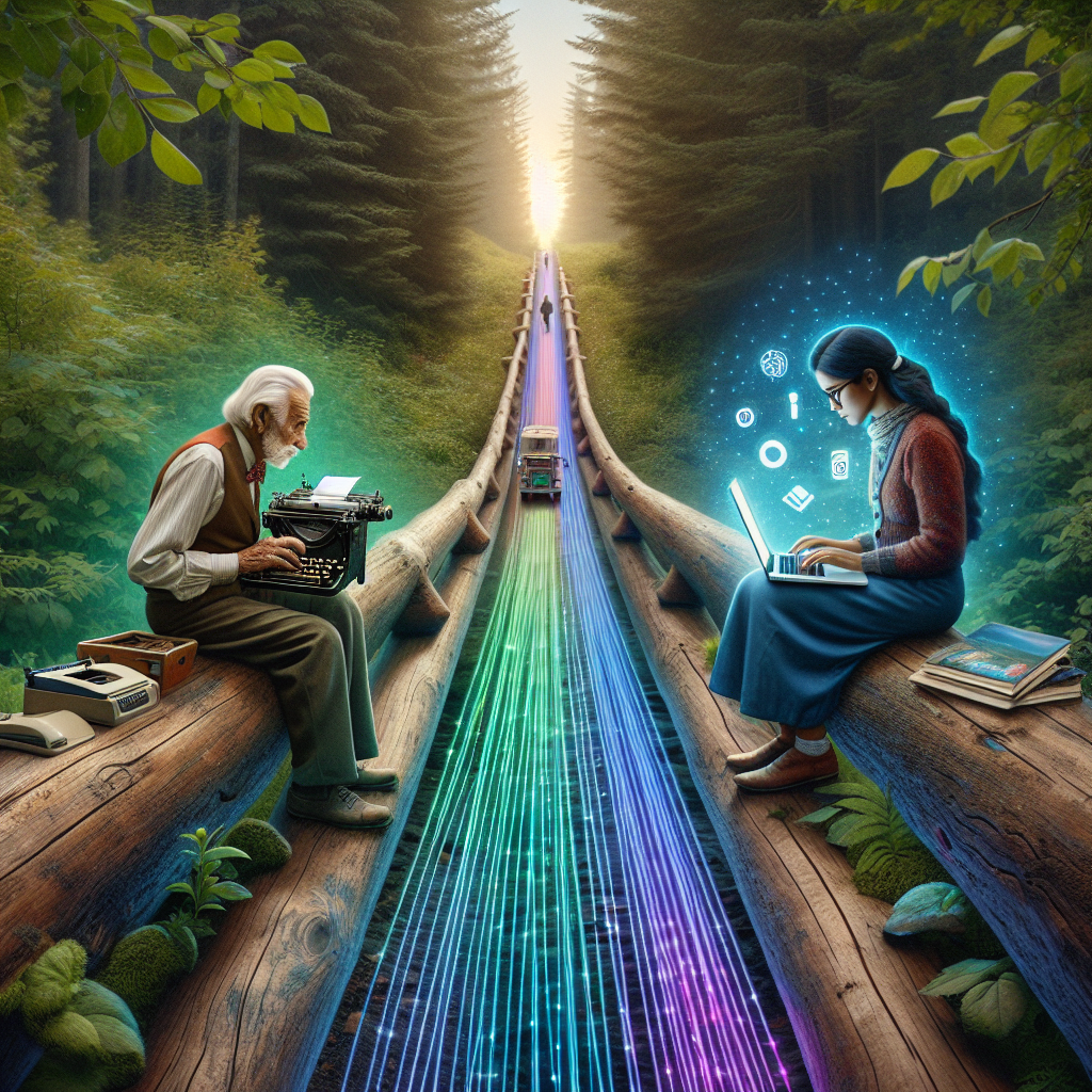 Generational technology artwork